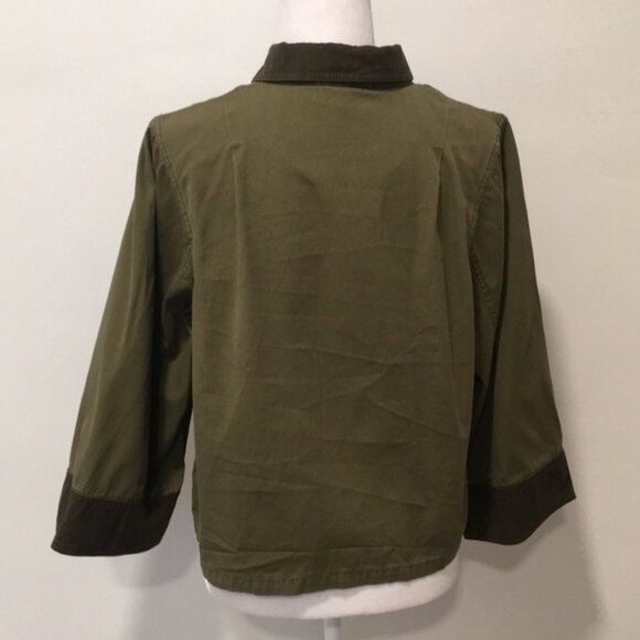 VOLCOM - WOMEN'S OLIVE GREEN JACKET - Picture 7 of 10